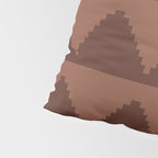 Geometric Pyramid Pattern XXXVIII Pillow Sham Gallery Image 4