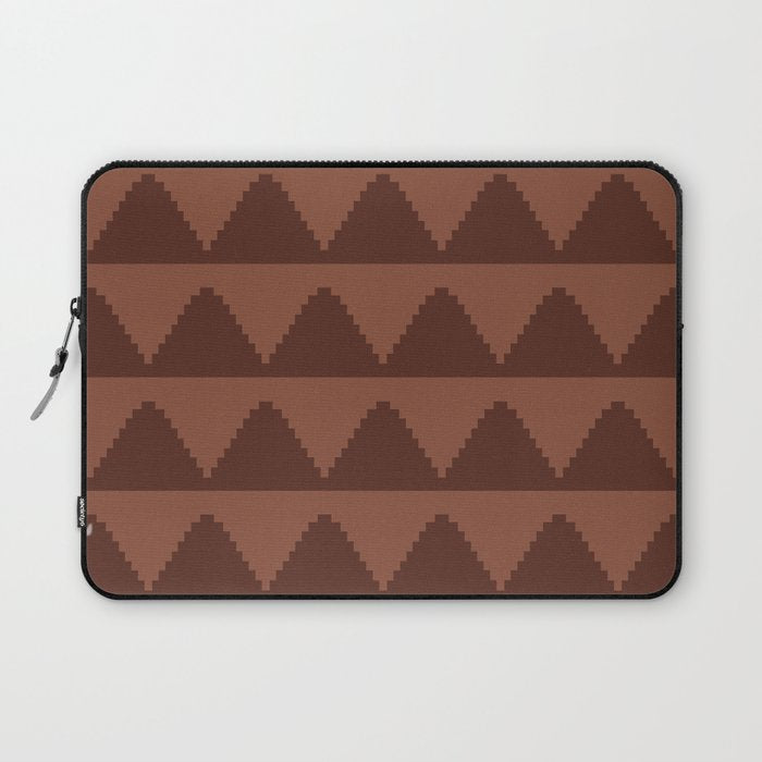 Geometric Pyramid Pattern XXXVIII Laptop Sleeve Gallery Image 1