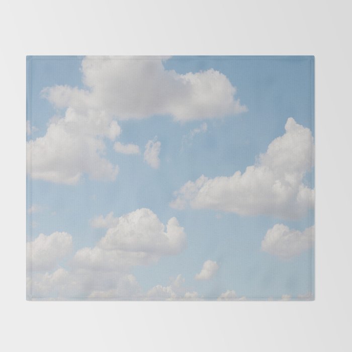 Daydream Clouds Throw Blanket Gallery Image 2
