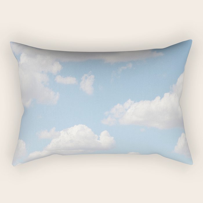 Daydream Clouds Rectangular Pillow Gallery Image 1