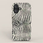 Zebra Print iPhone Case Gallery Image 1