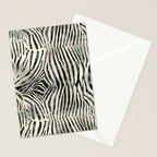 Zebra Print Stationery Card Gallery Image 2