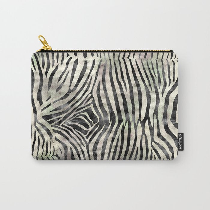 Zebra Print Carry All Pouch Gallery Image 1