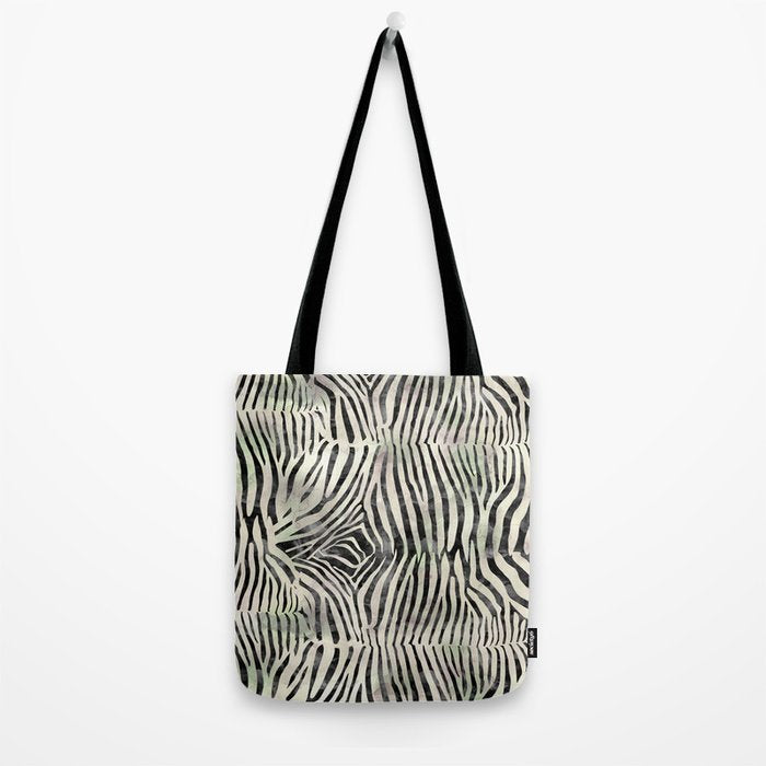 Zebra Print Tote Bag Gallery Image 2