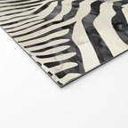 Zebra Print Welcome Mat Gallery Image 2