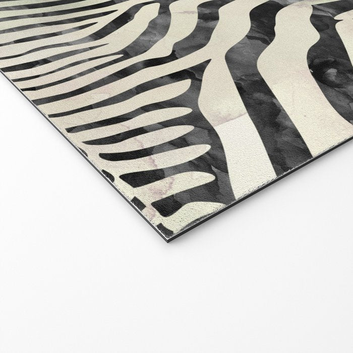 Zebra Print Welcome Mat Gallery Image 2