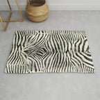 Zebra Print Rug Gallery Image 1