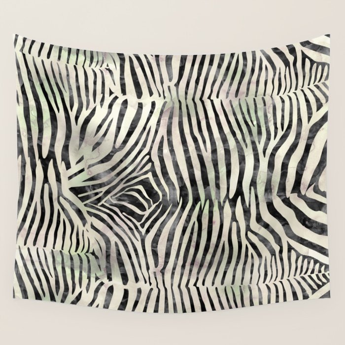 Zebra Print Wall Tapestry Gallery Image 4