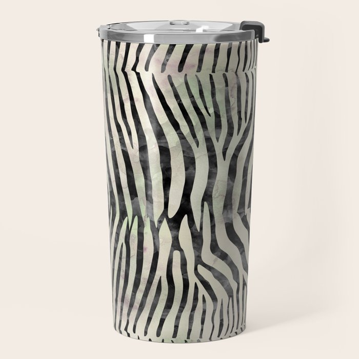 Zebra Print Travel Mug Gallery Image 2