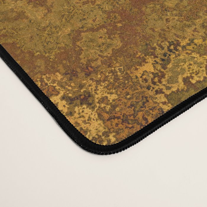 Vintage Gold Rust, Minimal Art Desk Mat Gallery Image 4