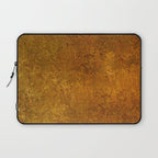 Vintage Gold Rust, Minimal Art Laptop Sleeve Gallery Image 1