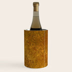 Vintage Gold Rust, Minimal Art Wine Chiller Gallery Image 2