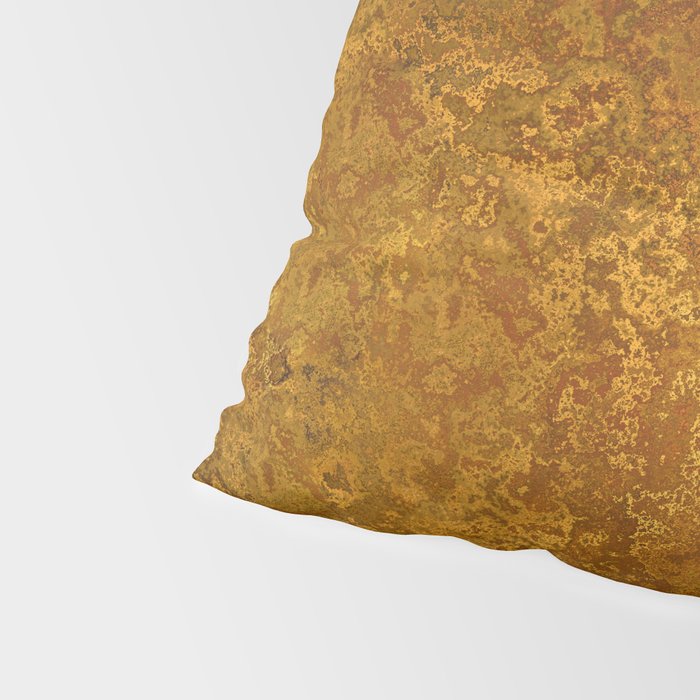 Vintage Gold Rust, Minimal Art Pillow Sham Gallery Image 4