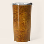 Vintage Gold Rust, Minimal Art Travel Mug Gallery Image 2