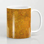 Vintage Gold Rust, Minimal Art Coffee Mug Gallery Image 1