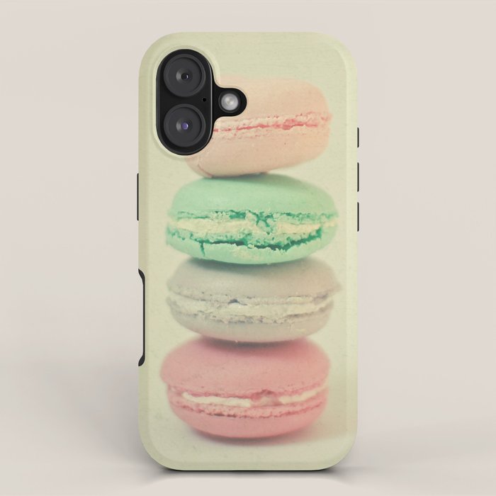 Four Macarons iPhone Case Gallery Image 1