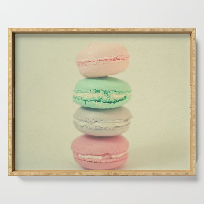 Four Macarons Serving Tray Gallery Image 1