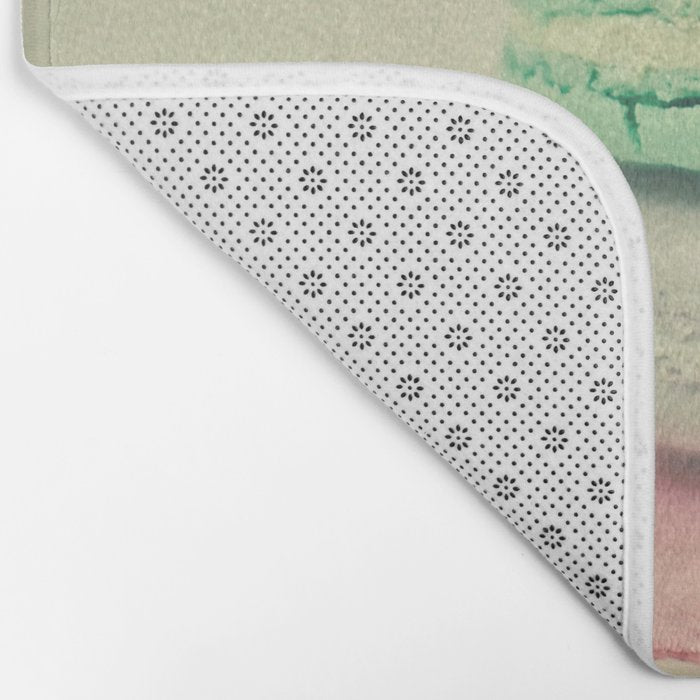 Four Macarons Bath Mat Gallery Image 2