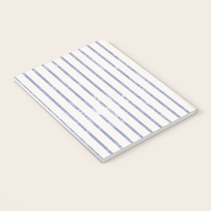 AEGEAN WIDE TICKING STRIPE Notebook Gallery Image 3