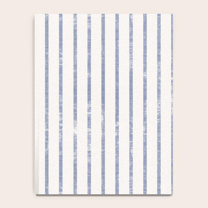 AEGEAN WIDE TICKING STRIPE Notebook Gallery Image 4