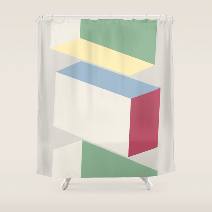 Modernist Objects V Shower Curtain Gallery Image 1