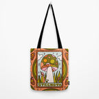 8. Strength Mushroom Tote Bag Gallery Image 2