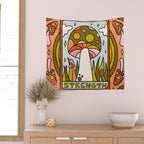8. Strength Mushroom Wall Tapestry Gallery Image 2