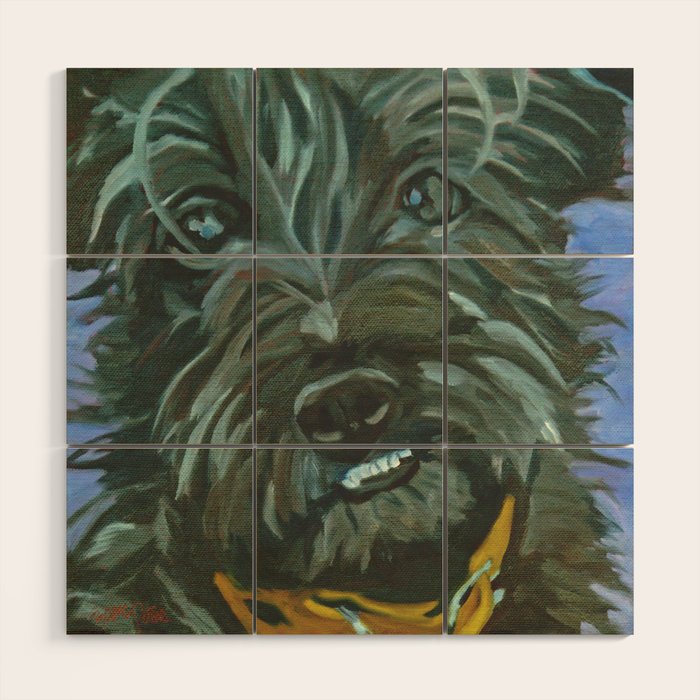 Otis the Wonder Dog Wood Wall Art Gallery Image 1