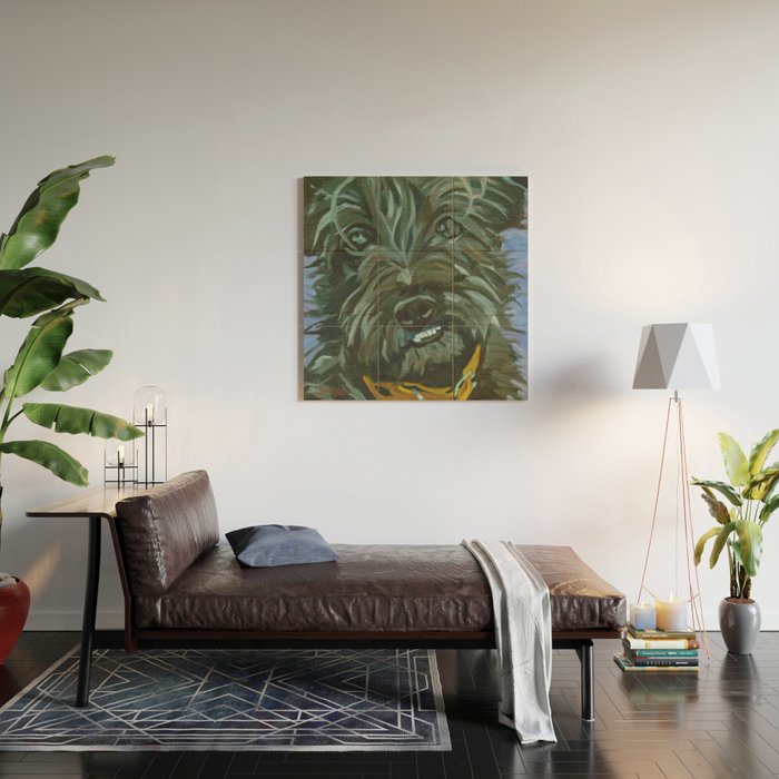 Otis the Wonder Dog Wood Wall Art Gallery Image 2