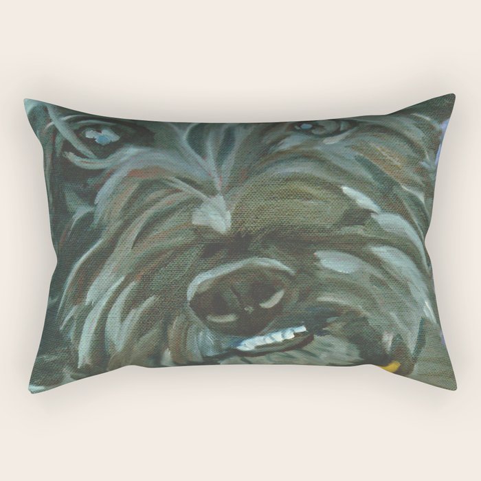Otis the Wonder Dog Rectangular Pillow Gallery Image 2