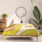 groovy rainbow flower power wallpaper vibes Comforter Gallery Image 3