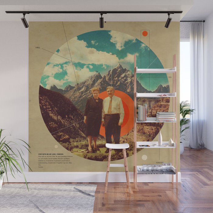 Stay With Me Wall Mural Gallery Image 1