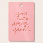 You Are Doing Great Cutting Board Gallery Image 1