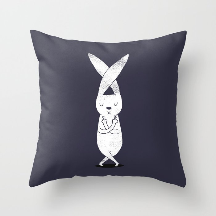 Keep everything crossed for you Throw Pillow Gallery Image 6