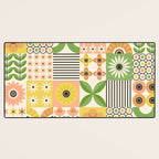 Modern Wildflower Vignettes Desk Mat Gallery Image 3