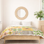 Modern Wildflower Vignettes Duvet Cover Gallery Image 3