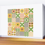 Modern Wildflower Vignettes Wall Mural Gallery Image 2