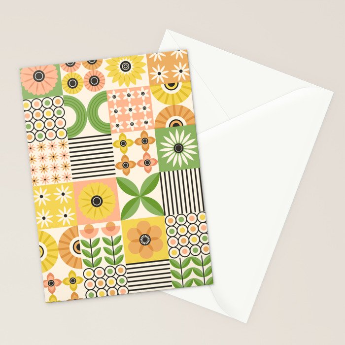 Modern Wildflower Vignettes Stationery Card Gallery Image 2