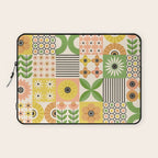 Modern Wildflower Vignettes Laptop Sleeve Gallery Image 1