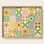 Modern Wildflower Vignettes Serving Tray Gallery Image 1