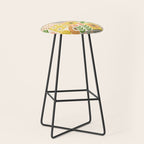 Modern Wildflower Vignettes Stool Gallery Image 1