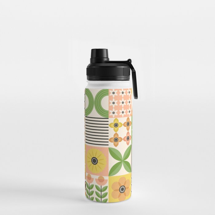 Modern Wildflower Vignettes Water Bottle Gallery Image 2