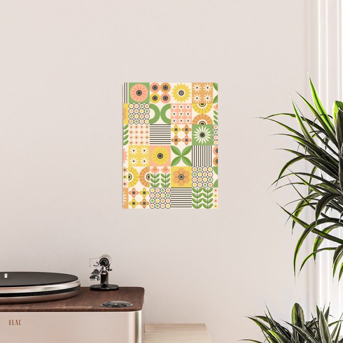 Modern Wildflower Vignettes Poster Gallery Image 2