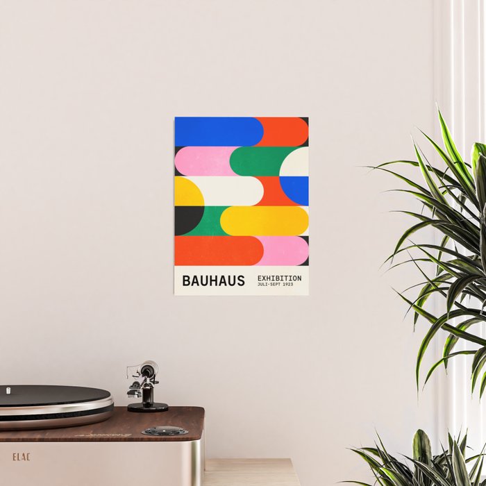 BAUHAUS 03: Exhibition 1923 | Mid Century Series  Poster Gallery Image 2