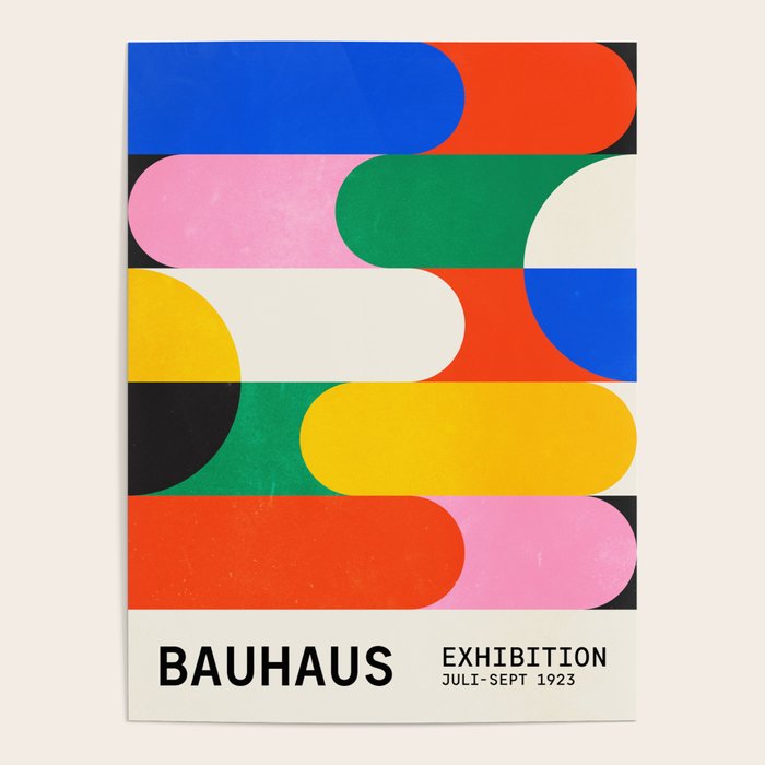 BAUHAUS 03: Exhibition 1923 | Mid Century Series  Poster Gallery Image 4