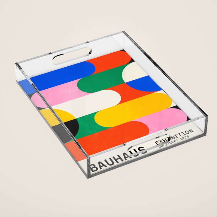 BAUHAUS 03: Exhibition 1923 | Mid Century Series  Acrylic Tray Gallery Image 1