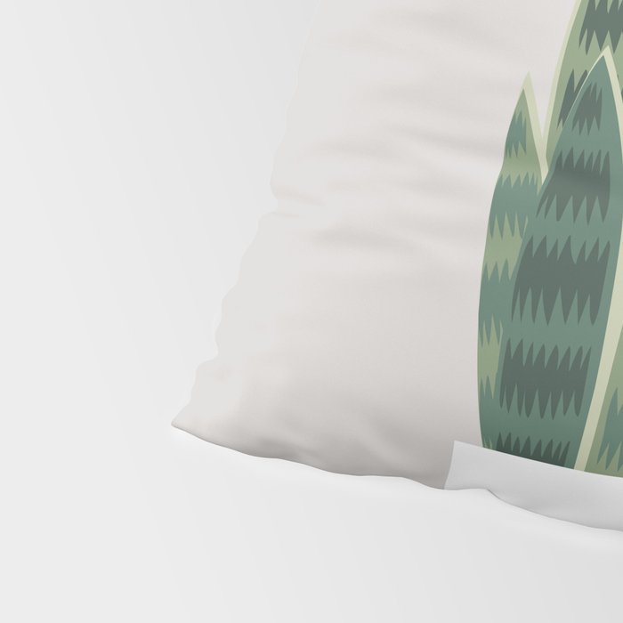 Cat and Plant 22: Sneak Plant Pillow Sham Gallery Image 4