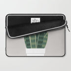 Cat and Plant 22: Sneak Plant Laptop Sleeve Gallery Image 2