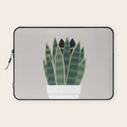 Cat and Plant 22: Sneak Plant Laptop Sleeve Gallery Image 1