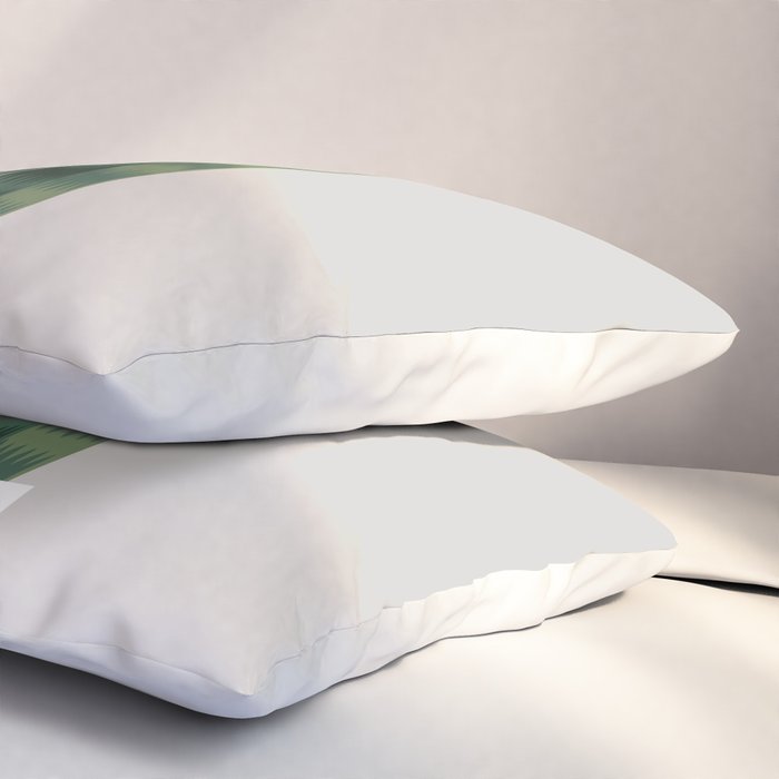 Cat and Plant 22: Sneak Plant Pillow Sham Gallery Image 3